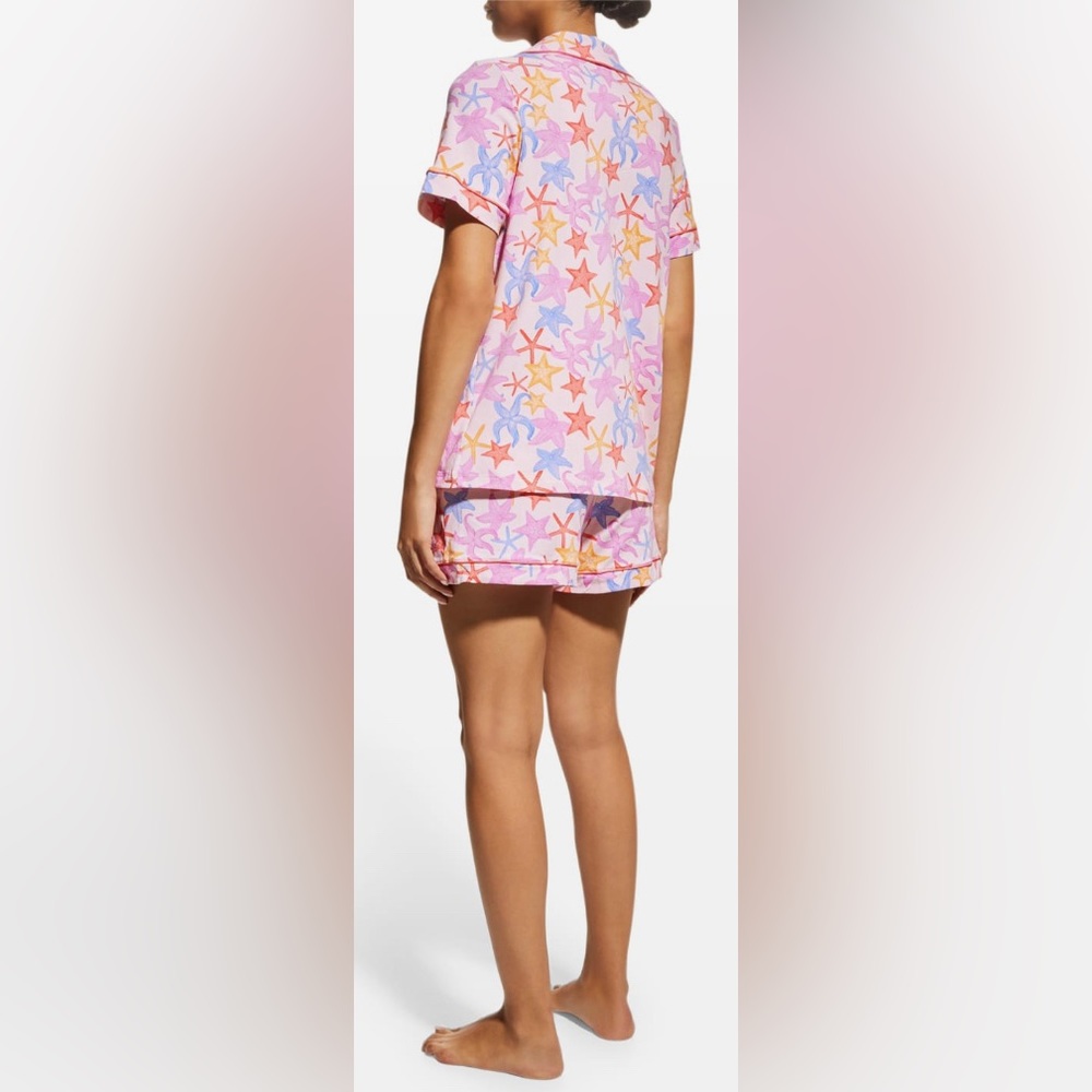 "Starfish" printed pajama set